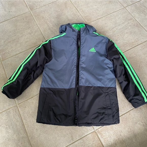 Adidas Boy's Winter Jacket Size small - Picture 1 of 12